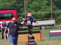 Běh na 60 m s překážkami Počepice 2024