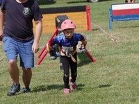 Běh na 60 m s překážkami Počepice 2024