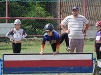 Běh na 60 m s překážkami Počepice 2024