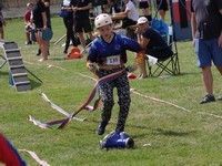 Běh na 60 m s překážkami Počepice 2024