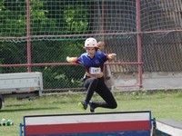 Běh na 60 m s překážkami Počepice 2024