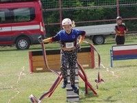 Běh na 60 m s překážkami Počepice 2024