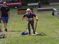 Běh na 60 m s překážkami Počepice 2024