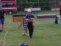 Běh na 60 m s překážkami Počepice 2024