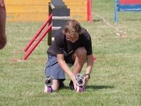 Běh na 60 m s překážkami Počepice 2024