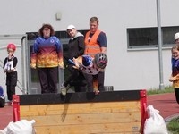 Okresní běh na 60 m s překážkami Mníšek p. Brdy 2024