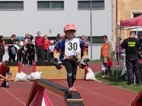 Okresní běh na 60 m s překážkami Mníšek p. Brdy 2024