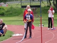 Okresní běh na 60 m s překážkami Mníšek p. Brdy 2024