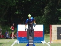 Běh na 60 m s překážkami Svaté Pole 2023